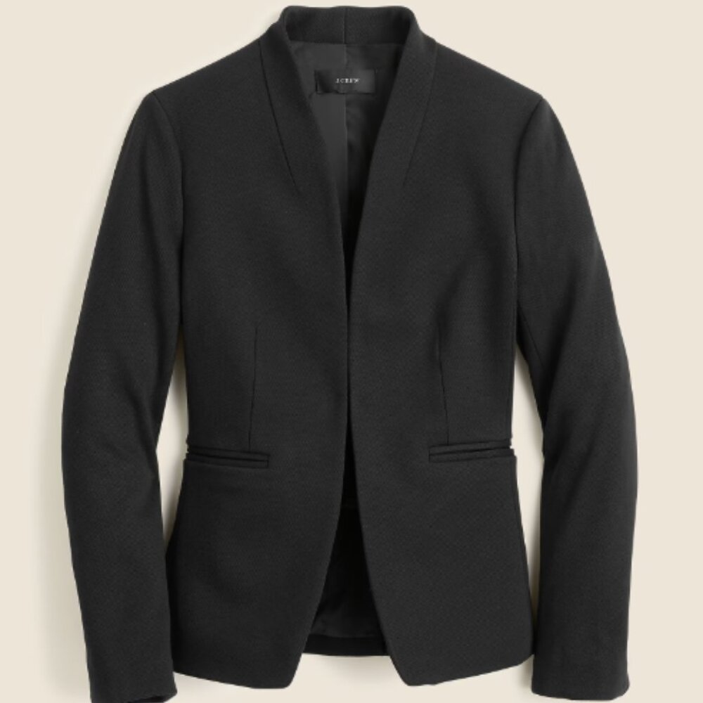 J. Crew Women's Black Going Out Blazer